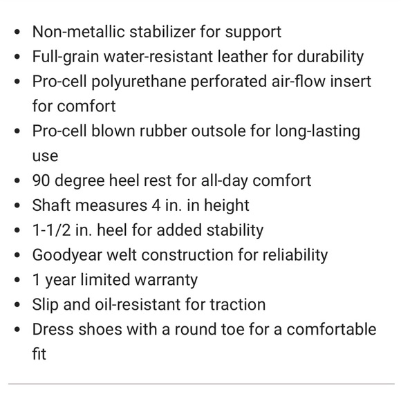 Rocky Men’s Pro-Cell Oxfords. Shiny black. Size 9W. Excellent condition. - Picture 15 of 15